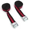 Span Band Black Red 2x2,5 Meter (Hanging -Paket) Produktbild-Vorschau 2