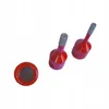 Three diamond drill bits and a circular object are arranged on a white background. Produktbild-Vorschau