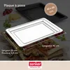 Zenker Special Countries Pizzablech Eckig, Pizza Blech, Anteprima dell’immagine prodotto 5