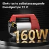 Wiltec  Dieselpumpe 12 V, 160 W, 40 l/min, Heizölpumpe Produktbild-Vorschau 3