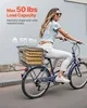 SucceBuy cestino posteriore per bicicletta con copertura Anteprima dell’immagine prodotto 3