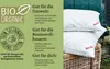 A product image with marketing text and two pillows. Produktbild-Vorschau