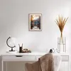 Gerahmtes Poster - Rahmen in heller Eiche - Garten Produktbild-Vorschau 6