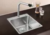 Spüle Blanco ANDANO 400-IF/A 440 x 500 mm edelstahl Produktbild-Vorschau 2