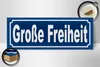 Holzschild Große Freiheit 27x10cm Hamburg St. Pauli Clubs Produktbild-Vorschau 3