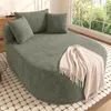 Merax Relaxsessel Oval, 1-Sitzer Sessel aus Cordstoff, Produktbild-Vorschau 10
