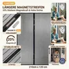 Magnetische Fliegengitter Tür 210x120 cm – Insektenschutz Produktbild-Vorschau 2