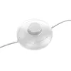 A close-up shot of a floor lamp's foot switch. Podgląd zdjęcia produktu