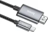 HOCO Câble type C vers HDMI 4K 30Hz UA27 2m gris acier Voir les images du produit 5