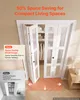 VEVOR, ensemble complet de porte pliante coulissante, Voir les images du produit 6