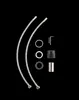 Plumbing parts laid out against a black background. Anteprima dell’immagine prodotto