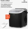 Klarstein Machine a Glacons pour la Maison, Capacité de Voir les images du produit 4