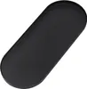 Tablett Schwarz Deko Extra groß 38 x 15 cm, Edelstahl Produktbild-Vorschau 1