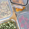 Glazen potten voor levensmiddelen met deksel, set van 9 Productafbeelding-voorbeeld 6