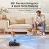 Robot aspirateur Lubluelu L20, puissance d'aspiration 5500 Voir les images du produit 11
