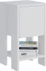 Skye Decor, Ema - White, White, Nachttische & -schränke, Produktbild-Vorschau 3