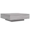 vidaXL Couchtisch Grau Sonoma 100x100x31 cm Holzwerkstoff Produktbild-Vorschau 1
