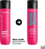 Two bottles of Matrix Insta Cure shampoo are shown side-by-side with an arrow indicating a change from an older look to a new look, along with text stating 'New Look! Same Great Formula'. Anteprima dell’immagine prodotto