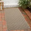 Outdoorteppich robust und wetterfest - Rautenmuster Produktbild-Vorschau 2