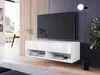 Tavolo TV CALIBURI 100 - bianco / bianco lucido Anteprima dell’immagine prodotto 6