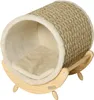 PawHut Katzenhöhle Katzenbett mit Regal Katzenhaus Produktbild-Vorschau 10