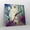 Wanduhr - Quadrat - Glasuhr - Wald Baum Natur - 30x30cm - Produktbild-Vorschau 4