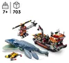 LEGO Jurassic World Mosasaurier-Angriff auf das Boot - Produktbild-Vorschau 2