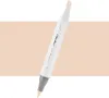 Lihová fixa OHUHU oboustranná Brush & Chisel, E160 Soft Sun Náhled obrázku produktu 1