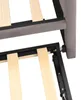 Divano letto ProximaX 90/180 x 200 cm in velluto grigio, Anteprima dell’immagine prodotto 10
