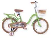Buxibo - Kinderfiets voor meisjes - Ibiza - 16 inch - Groen Productafbeelding-voorbeeld 1
