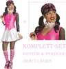 Monster High Damen Kostüm & Perücke (Draculaura) Größe: S Produktbild-Vorschau 1