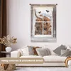 MuchoWow® Wandteppich Wandbehang Scottish Hochlandrind - Produktbild-Vorschau 2
