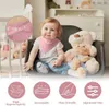 Babybibs - Set van 6 - Bandana-bibs van katoenen mousseline Productafbeelding-voorbeeld 7
