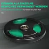 Hantelscheibe, 2er-Set, 15 kg pro Scheibe, drei Griffe, Produktbild-Vorschau 4