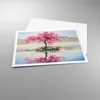 Poster - Poster ohne Rahmen - Baum Abstraktion - 100x70 cm Produktbild-Vorschau 3