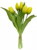 Tulpen künstlich 30cm Tulpenbündel mit 5Tulpen Real Touch Produktbild-Vorschau 1