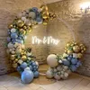 Set di ghirlande di palloncini blu e oro per compleanni e Anteprima dell’immagine prodotto 12