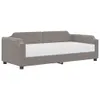 vidaXL Tagesbett mit Matratze Taupe 90x200 cm Stoff Produktbild-Vorschau 1