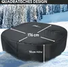 Thermoabdeckung quadratisch für 4 Personen MSpa Whirlpools Produktbild-Vorschau 2