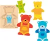 GOKI Mehrschichtiges Puzzle Bär Produktbild-Vorschau 1