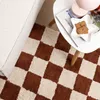 Volero - Retro Teppich - Gambit Braun Weiß - 80x150 cm - Produktbild-Vorschau 6