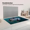 KitchenYeah© Herdabdeckplatte Hai - Weiß - Wasser , Produktbild-Vorschau 3