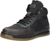 A single black and brown Rieker men's boot is shown against a white background. Podgląd zdjęcia produktu