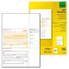 A product package for SEPA transfer forms, with a stack of forms partially visible. Náhled obrázku produktu