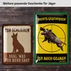 Jäger Blechschild retro WAIDMANNSHEIL - Schild Jäger als Produktbild-Vorschau 6