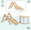 Grande aire de jeux Montessori en bois pour la maison - Voir les images du produit 2