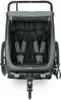 hauck 3in1 Fahrradanhänger Bike n' Walk Duo Dark-green Produktbild-Vorschau 16