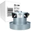 A vacuum cleaner motor and its packaging are shown against a white background. Voir les images du produit