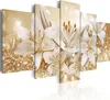 Italienischer Leinwand Leinwandbild - Golden Bouquet 100x50 Produktbild-Vorschau 2
