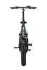 Front view of a black electric bicycle. Produktbild-Vorschau